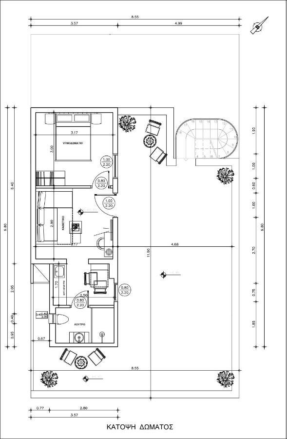 Villa Vesta Retire - Kalamata Mediterranean Villas 外观 照片