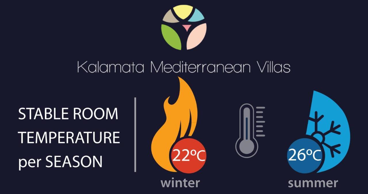 Villa Vesta Retire - Kalamata Mediterranean Villas 外观 照片